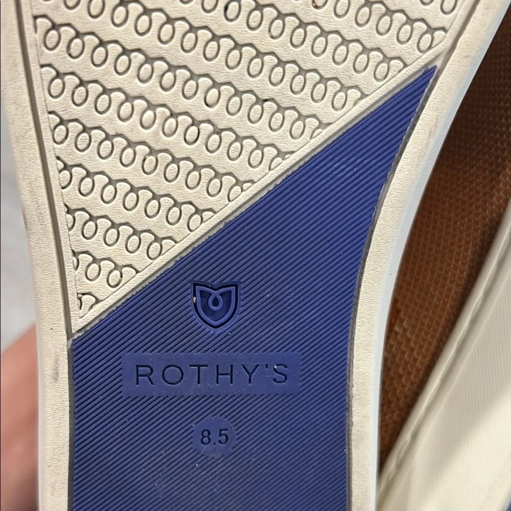Rothy's Tan Brown Slip-On Sneakers